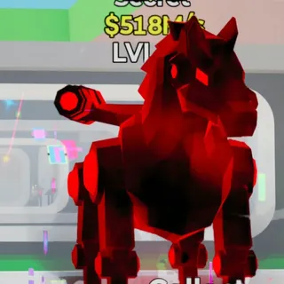 Fortnite Steal the Brainrot Meccavallo Darkness 518M/s Lvl 1 1 Trait