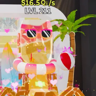 Fortnite Steal the Brainrot Gigalitraktos Spidorobos Summer 16.5Qi/s Lvl 211 4 Traits