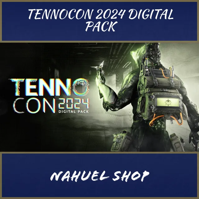 tennocon 2024 digital pack Warframe Game Items Gameflip