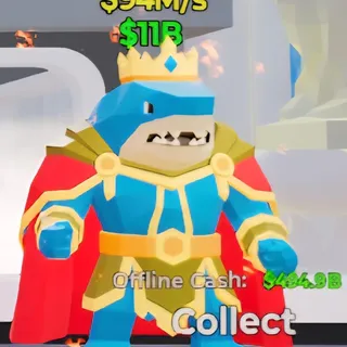 Fortnite Steal the Brainrot Tralalero Kingala Default 1 Trait 94M/s