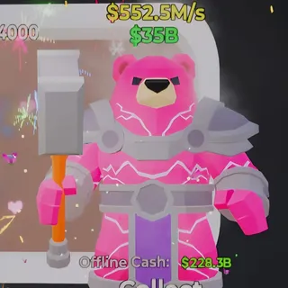 Fortnite Steal the Brainrot Bearini Plammini Guardini Default 2 Traits 552.5M/s
