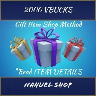 2000 vbucks 🎁