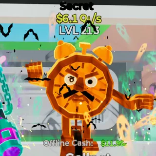 Fortnite Steal the Brainrot Tictac Tictac Sahur Halloween 6.1Qi/s Lvl 213 1 Trait