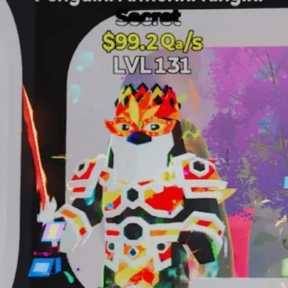 Fortnite Steal the Brainrot Penguini Armorini Kingini Carnival 99.2Qa/s Lvl 131 2 Traits