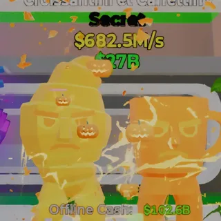 Fortnite Steal the Brainrot Croissantini Et Caffettino Gold 3 Traits 682.5M/s