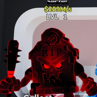 Fortnite Steal the Brainrot Tomb Tomb Tomb Sahur Darkness 209M/s Lvl 1