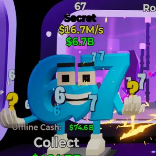 Fortnite Steal the Brainrot 67 16.7M/s