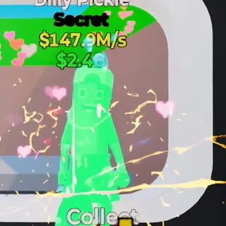 Fortnite Steal the Brainrot Dilly Pickle Rainbow 147.9M/s