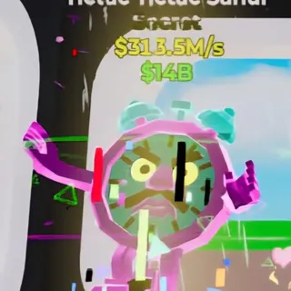 Fortnite Steal the Brainrot Tictac Tictac Sahur Neon 313.5M/s