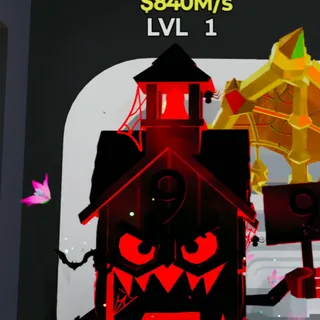 Fortnite Steal the Brainrot La Monster Spookolah Darkness 2 Traits 840M/s Lvl 1
