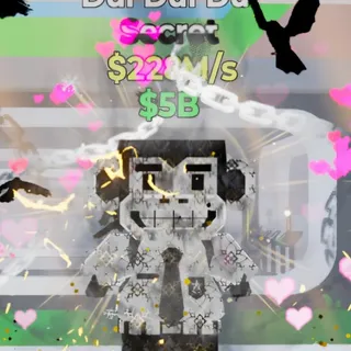Fortnite Steal the Brainrot Dul Dul Dul Gothic 3 Traits 228M/s
