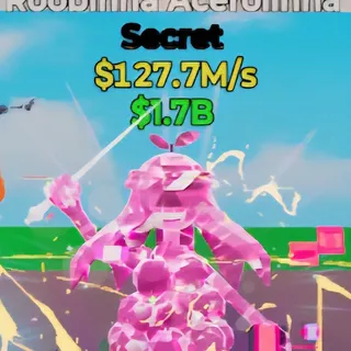 Fortnite Steal the Brainrot Roobinha Acerolinha Crystal 2 Traits 127.7M/s