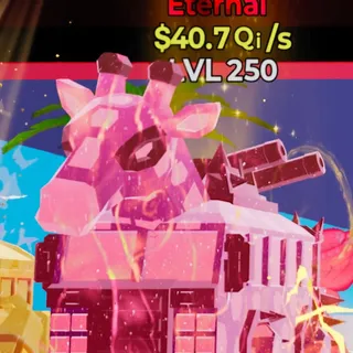 Fortnite Steal the Brainrot Giraffzilla Magical 40.7Qi/s lvl 250