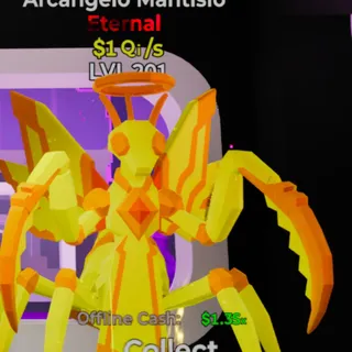 Fortnite Steal the Brainrot Arcangelo Mantisio Gold 1Qi/s Lvl 201