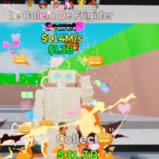 Fortnite Steal the Brainrot Le Golem De Frigider 114M/s