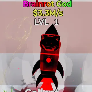 Fortnite Steal the Brainrot Missilpython Turbozzo Darkness 3.3M/s Lvl 1