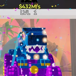 Fortnite Steal the Brainrot Tractoro Dinosauro Rave 432M/s Lvl 1
