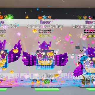 Fortnite Steal the Brainrot 5x Grande Lucky Rots Rave