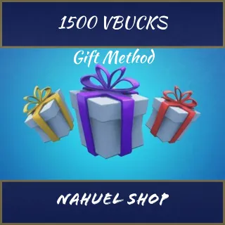 1500 vbucks 🎁