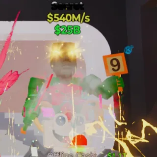 Fortnite Steal the Brainrot La Crazy Combinacion Default 3 Traits 540M/s