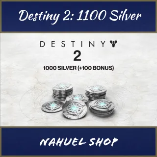 destiny 2 - 1100 silver