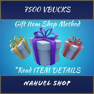 7500 vbucks 🎁