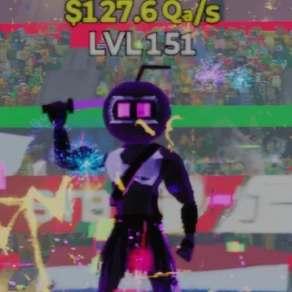 Fortnite Steal the Brainrot Coccoblade Void 127.6Qa/s Lvl 151 3 Traits