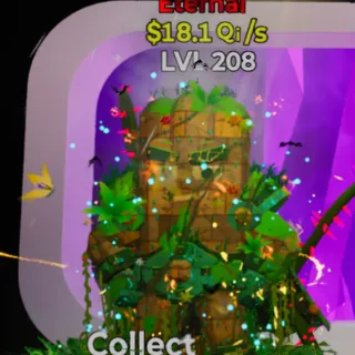 Fortnite Steal the Brainrot El Crunchador Jungle 18.1Qi/s Lvl 208 6 Traits