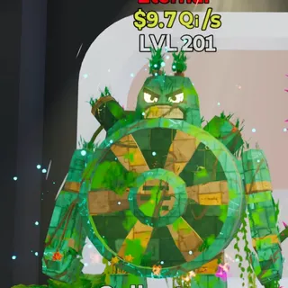 Fortnite Steal the Brainrot Turbino Supremo Jungle 1 Trait 9.7Qi/s Lvl 201
