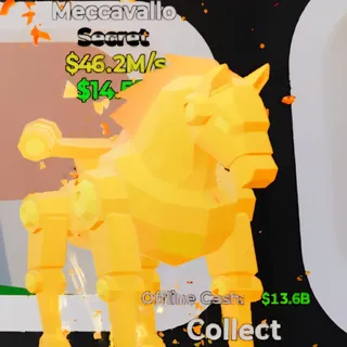 Fortnite Steal the Brainrot Meccavallo Gold 46.2M/s