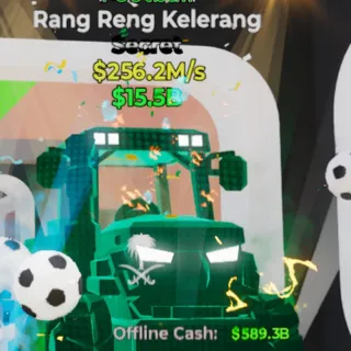 Fortnite Steal the Brainrot Rang Rang Kelerang Football 3 Traits 256.2M/s