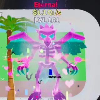 Fortnite Steal the Brainrot Vulturino Skeletono Neon Eternal 1.1Qi/s Lvl 161 3 Traits