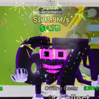 Fortnite Steal the Brainrot 67 113.9M/s