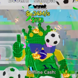 Fortnite Steal the Brainrot Bootini Championini Football 4 Traits 624M/s