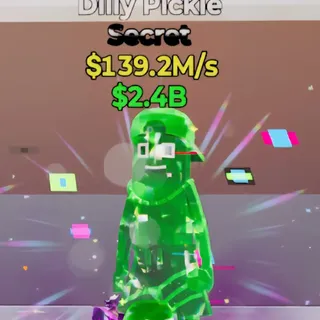 Fortnite Steal the Brainrot Dilly Pickle Crystal 1 Trait 139.2M/s