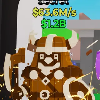 Fortnite Steal the Brainrot Vikino Penguino Chocolate 1 Trait 63.6M/s