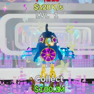 Fortnite Steal the Brainrot Perochello Lemonchello Rave 328K/s Lvl 1 3 Traits