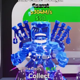 Fortnite Steal the Brainrot Mcpenne Dougal Crystal 304M/s