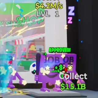 Fortnite Steal the Brainrot Los Job Jobsitos Dreamy 4.2M/s Lvl 1