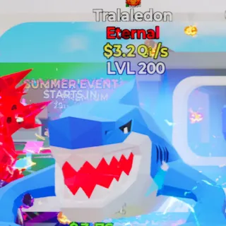 Fortnite Steal the Brainrot Tralaledon Default 3.2Qi/s Lvl 200 1 Trait
