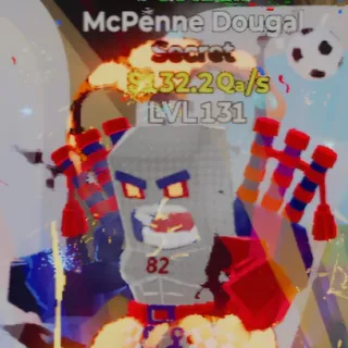 Fortnite Steal the Brainrot McPenne Dougal Football 132.2Qa/s Lvl 131 5 Traits