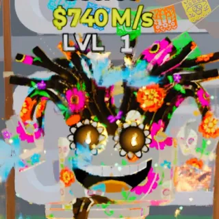 Fortnite Steal the Brainrot Spaghetti Tualetti Muertos 740M/s Lvl 1 1 Trait