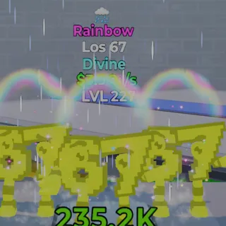 Fortnite Go Up for Brainrots Los 67 Rainbow 1 trait 3.9Qi/s lvl 227