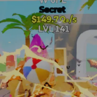 Fortnite Steal the Brainrot W Or L Summer 149.7Qa/s Lvl 141 3 Traits