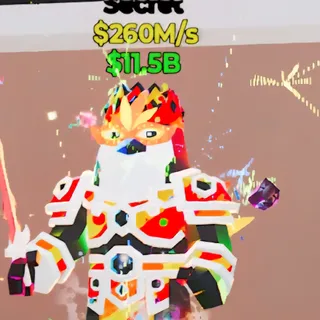 Fortnite Steal the Brainrot Penguini Armorini Kingini Carnival 1 Trait 260M/s