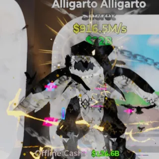 Fortnite Steal the Brainrot Alligarto Alligarto Gothic 3 Traits 916.5M/s