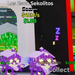 Fortnite Steal the Brainrot Los Esok Sekolitos 42M/s