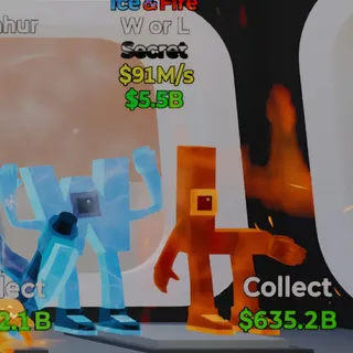 Fortnite Steal the Brainrot W Or L Ice And Fire 91M/s