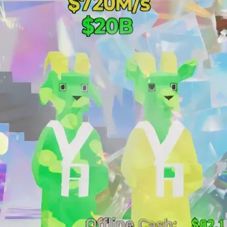 Fortnite Steal the Brainrot Cabritos Brotheritos Toxic 2 Traits 720M/s