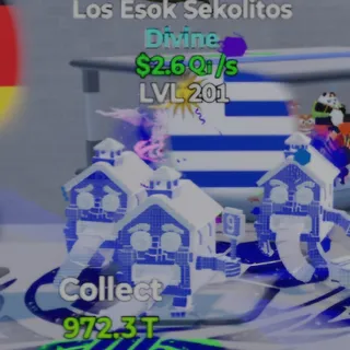 Fortnite Go Up for Brainrots Los Esok Sekolitos Football 2.6Qi/s Lvl 201
